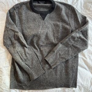 Banana Republic Men's Charcoal Crewneck Sweater